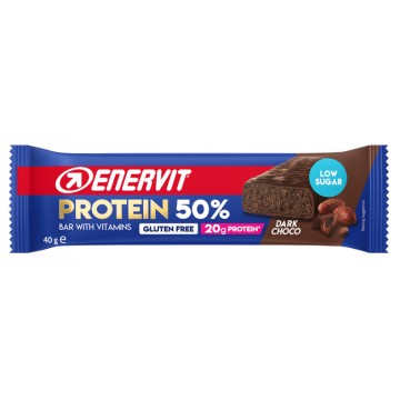 Barretta Enervit protein 50% cioccolato fondente