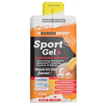 SPORT GEL LEMON ICE TEA BOX