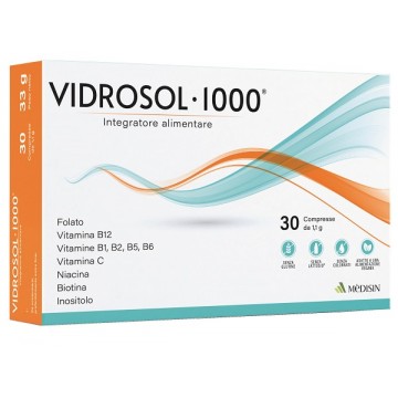 VIDROSOL 1000 30CPR