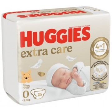 HUGGIES EXTRA CARE 0 25PZ