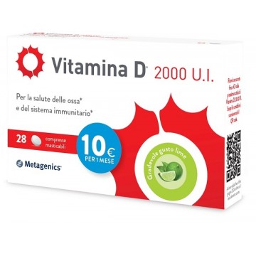 VITAMINA D 2000UI 28CPR MASTIC